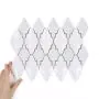 Csempe Arabesque Mirage Fehér Fényes