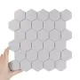Csempe Hexagon Nagy Világosszürke Matt