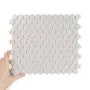 Csempe Hexagon Kicsi Világosszürke Matt
