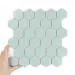 Current selected product: Csempe Hexagon Nagy Menta Matt