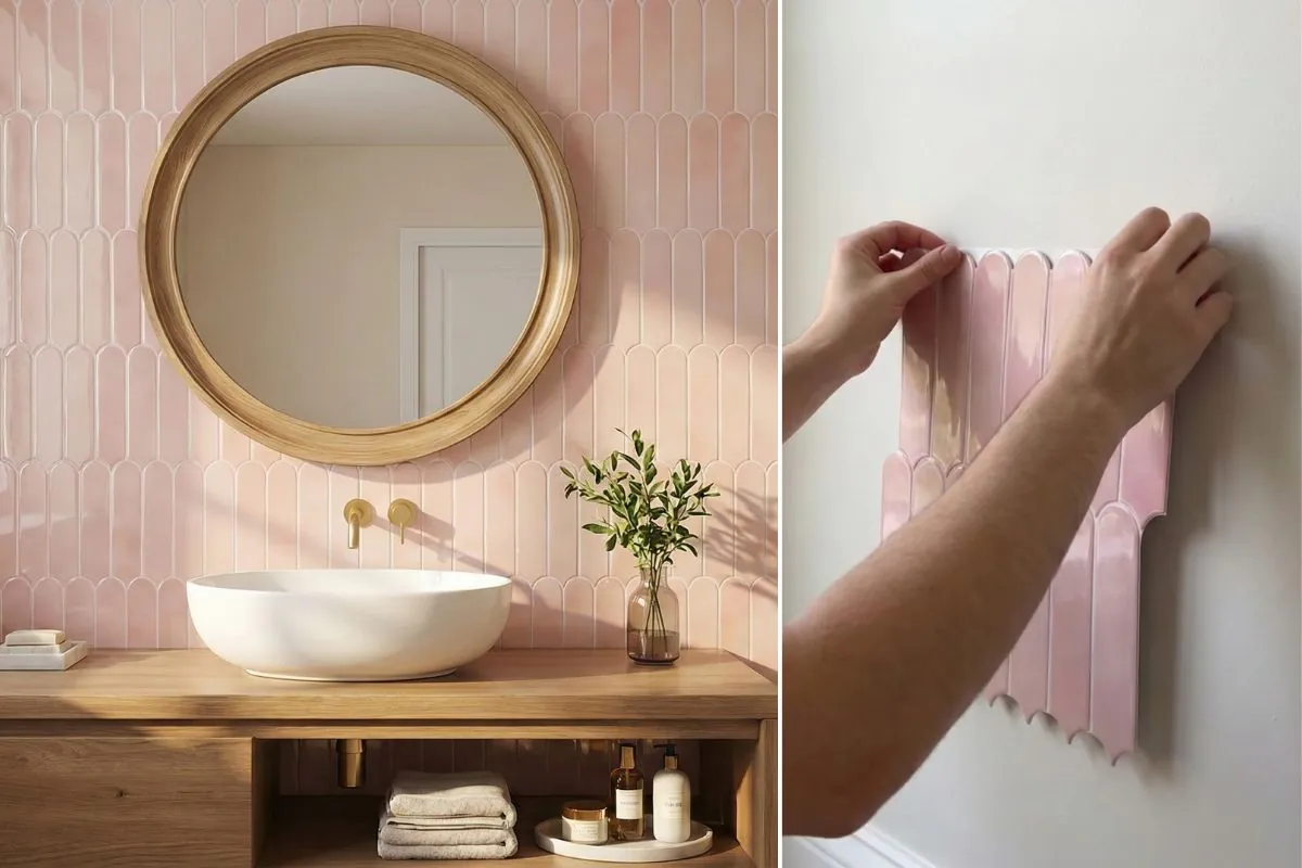 Öntapadós csempék – TikTok sláger vagy belsőépítészeti baklövés?